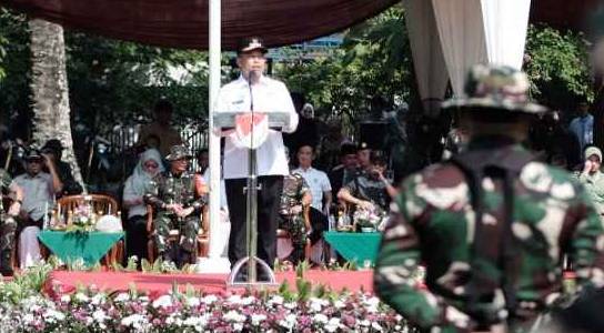 Buka TMMD ke-124, Walkot Depok Ajak Tumbuhkan Kembali Budaya Gotong Royong