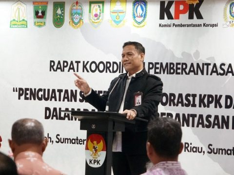 KPK Soroti Dampak Nyata Defisit Anggaran Provinsi Riau