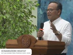 Komaruddin Hidayat Jadi Ketua DP, Plt Ketum SWI: Selamat Menjalankan Tugas