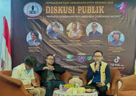 Jaga Kebebasan Pers, SWI Depok Gelar Diskusi Publik HKPS 2025