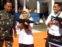 Koramil 03/Sukmajaya Ajak Siswa SMPN 22 Depok Permainan G-Tag