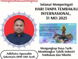 SWI Aceh Desak Pemprov Aceh Serius Tegakkan Qanun KTR