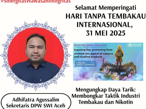 SWI Aceh Desak Pemprov Aceh Serius Tegakkan Qanun KTR