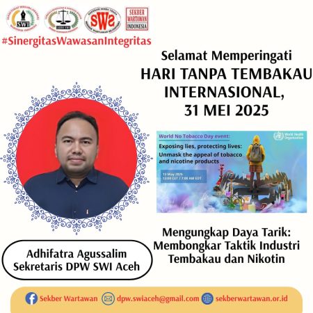 SWI Aceh Desak Pemprov Aceh Serius Tegakkan Qanun KTR