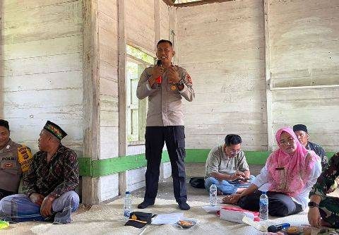 Kapolsek Simpang Jernih Himbau Warga Desa Melidi Laporkan Aksi Premanisme