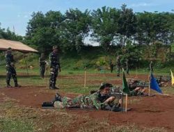 Tingkatkan Kemampuan, Prajurit Kodim 0736 Batang Latihan Tembak Laras Panjang