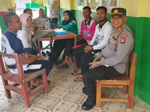 Curhat Kamtibmas, Kapolsek Balai Karimun Himbau Waspada Bahaya Karhutla