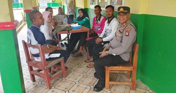 Curhat Kamtibmas, Kapolsek Balai Karimun Himbau Waspada Bahaya Karhutla