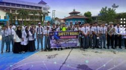 Tanamkan Kesadaran Sejak Dini, Polres OKU Gelar Safety Riding SMA Yadika Baturaja