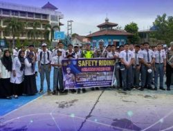 Tanamkan Kesadaran Sejak Dini, Polres OKU Gelar Safety Riding SMA Yadika Baturaja