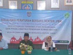 FKUB Depok Sosialisasikan PMB Pendirian Tempat Ibadah