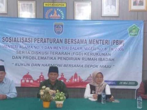 FKUB Depok Sosialisasikan PMB Pendirian Tempat Ibadah