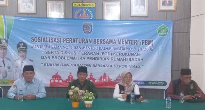 FKUB Depok Sosialisasikan PMB Pendirian Tempat Ibadah