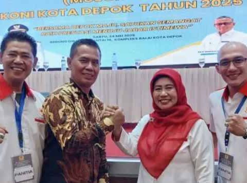 Herry Suprianto Kembali Terpilih Jadi Ketum KONI Kota Depok Hingga Tahun 2029