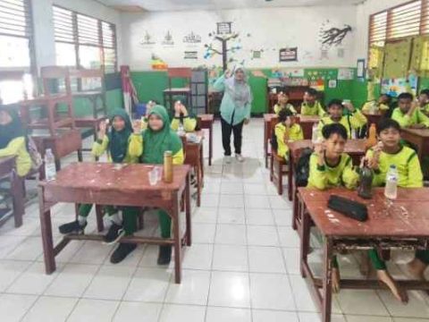 Puskesmas Beji Gencar Lakukan POPM Cacingan
