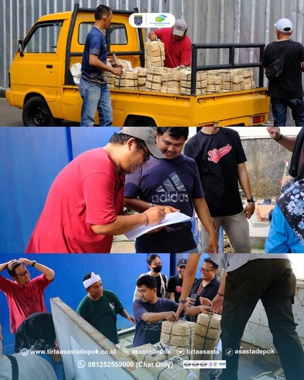Asasta Depok Bagikan 3.250 Paket Daging Qurban