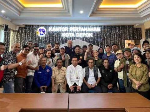 Perkuat Sinergi, BPN Depok Ajak Awak Media Coffe Morning