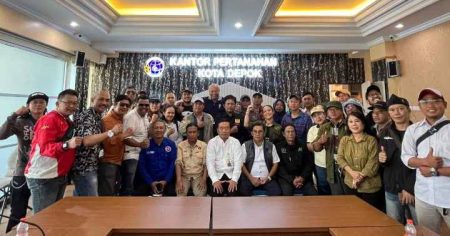Perkuat Sinergi, BPN Depok Ajak Awak Media Coffe Morning