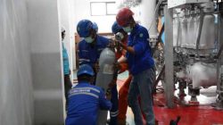 Jamin Keandalan Listrik Idul Adha, PLN Lakukan Pengisian Gas SF₆ GIS Suvarna