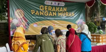 Gerakan Pangan Murah DKP3 Depok Sasar Warga Mekarjaya