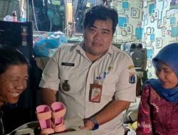 Lurah Susukan Monitor Perkembangan Kesehatan Balita Penderita Lumpuh Layu