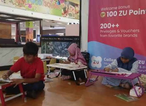 Hari Anak Nasional, SWI Depok & Radio Aryo Gema Gelar Lomba Mewarnai