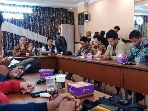 Coffe Morning Dengan Insan Pers, BPN Depok Perkenalkan 4 Kepala Seksi