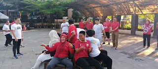 Tumbuhkan Semangat Berkarya Karyawan, Samsat Depok Gelar Lomba 17an
