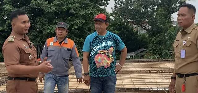 Lurah Sakti Sebut Progres Pembangunan Kantor Kelurahan Tugu Mencapai 50 Persen