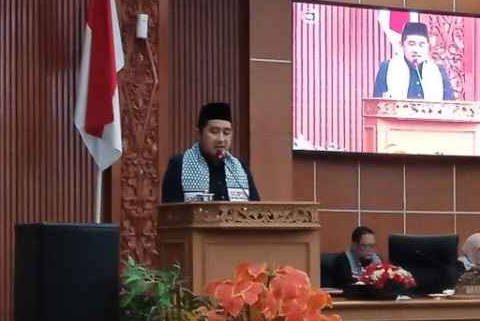 Chandra Serukan Masyarakat Depok Tingkatkan Solidaritas Kemanusiaan Palestina