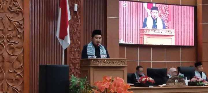 Chandra Serukan Masyarakat Depok Tingkatkan Solidaritas Kemanusiaan Palestina
