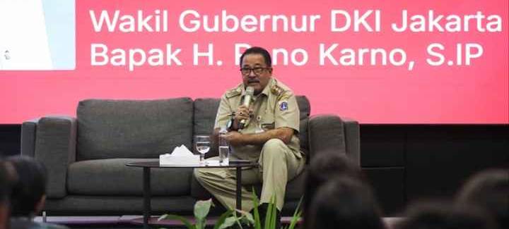 Rano Ungkap Misi Jakarta Jadi Kota Global ke Pelajar SMP