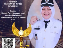 Membanggakan, Lurah Depok Jaya Wakili Jabar di Peace Maker Award 2025
