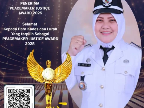 Membanggakan, Lurah Depok Jaya Wakili Jabar di Peace Maker Award 2025