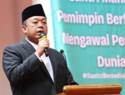 Nusron Tekankan Santri Harus Punya Tekad Mampu Sejahterakan Rakyat Indonesia