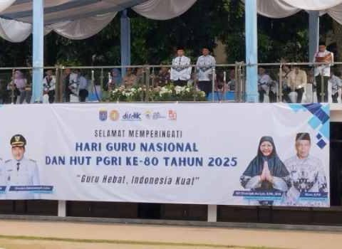 HGN 2025, Wali Kota Sebut Guru Fondasi Utama Dalam Kemajuan Bangsa