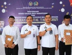 Natal 2025, Kepala Rutan Kelas 1 Depok Berikan Remisi Khusus