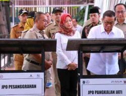 Pramono Resmikan Dua JPO Ramah Lansia & Disabilitas