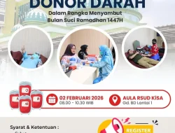 RSUD KiSA Depok Ajak Masyarakat Berbagi Kebaikan Melalui Donor Darah