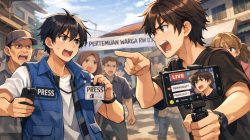 Hambat Kegiatan Jurnalistik Wartawan, Oknum Konten Kreator Cederai Kebebasan Pers