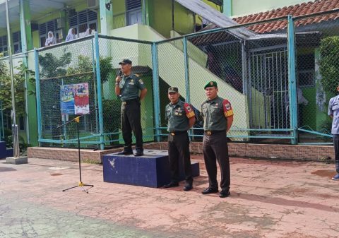 Koramil 06/Cimanggis Sosialisasikan Rekrutmen Prajurit TNI AD di SMKN 1 Depok